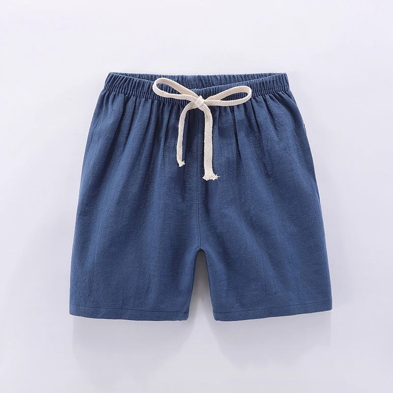 Mini Fashion - Hurtigtørkende materialer - Short i bomull og lin