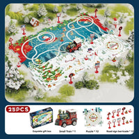 Thumbnail for DIY Xmas Train Track - Bygg ditt eget juleland - Juletog puslespillv