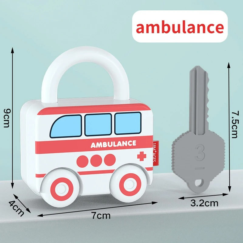 Puzzle Locks – Lek og lær – Montessori-leker