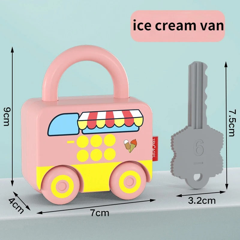 Puzzle Locks – Lek og lær – Montessori-leker