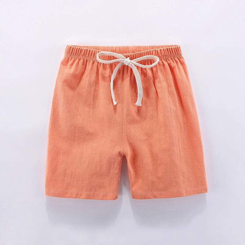 Mini Fashion - Hurtigtørkende materialer - Short i bomull og lin