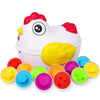 Egg Puzzle - Hjernetrim for barn - Kreativt puslespill med egg og mønster