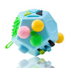 12-Sided Decompression Toy - lindrer stress - Hjernekube