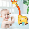 Bath Giraffe - Sjiraffen plasker fornøyd - sjiraffleke til badekaret