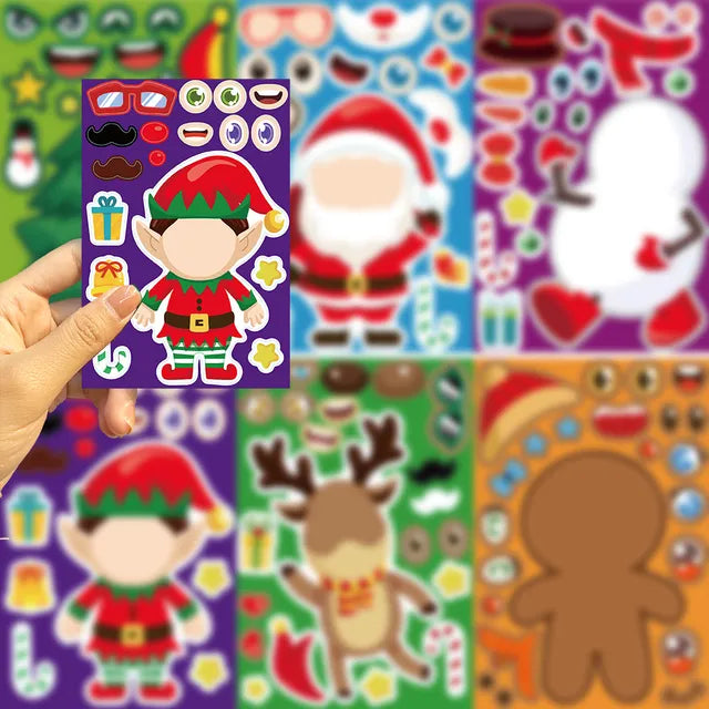 Christmas Stickerset - Juleklistremerker - Flotte julemotiver