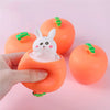Squeeze Carrot - Klemmende stresslindring - Morsom Kanin fidget leke