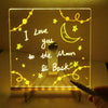 Drawing Light - Skinnende kunstverk - Tegnebrett med lys
