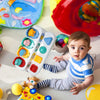Baby Button Toy - Trykk og vri på knappene - Babyleke