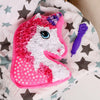 DIY Pillow - Fluffy fun - Myk enhjørningspute