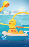 Duck Shower - Badetiden blir en fest - Andedusj for barn