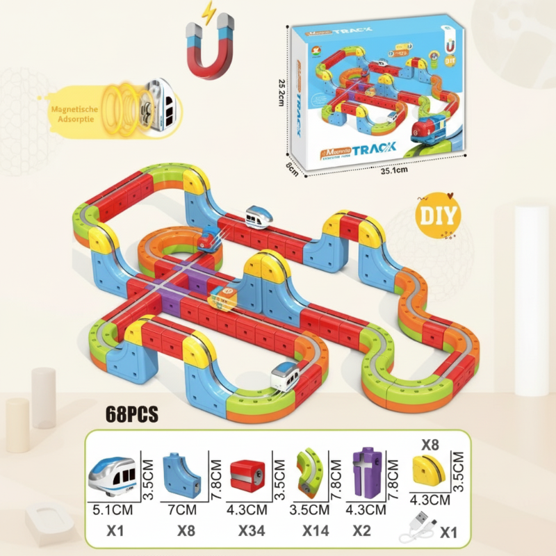MagniTrack – Kreativt og elektrisk – Anti-Gravity elektrisk tog