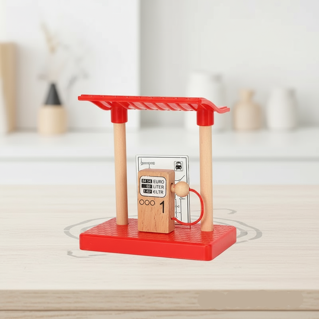 Woods – Stilig og lærerikt - lekesett i tre om kollektivtransport