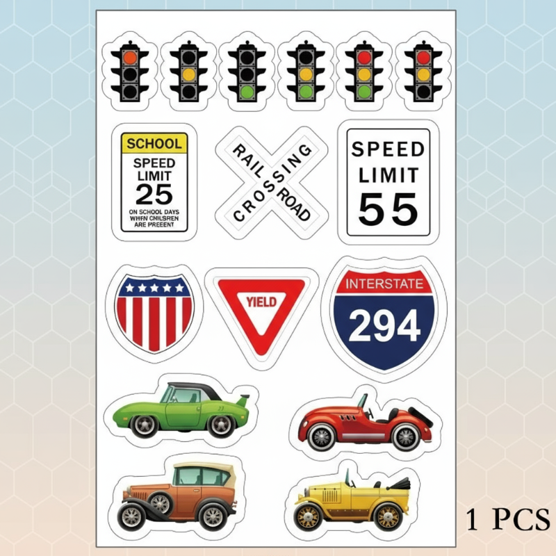 KidoTape – Fargerik og praktisk – Trafikkveibåndsett