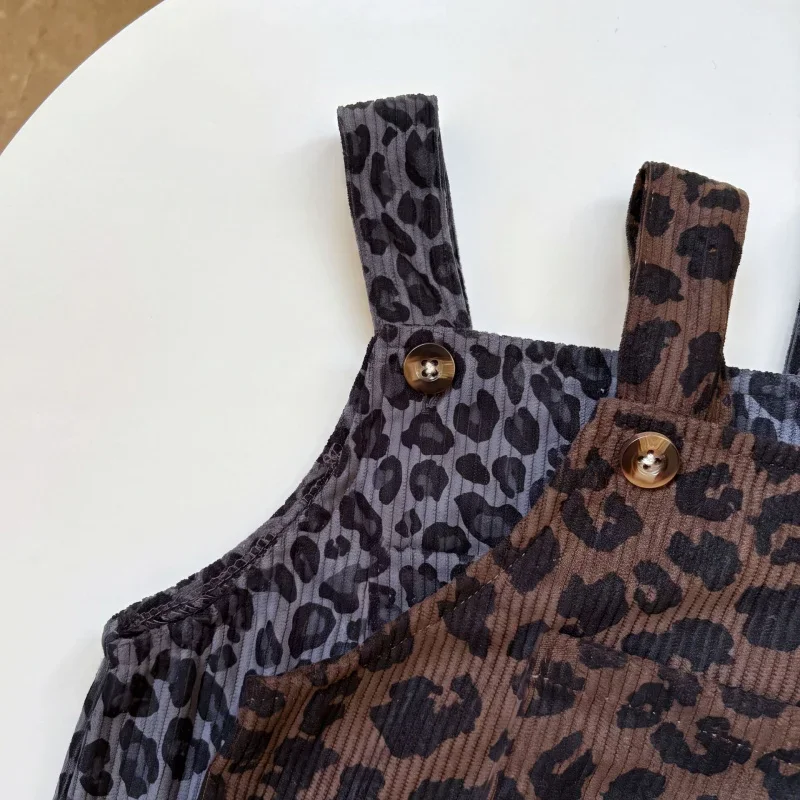 LeopardChic – Trendy og komfortable – Jentebukser med leopardmønster