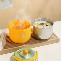 Thumbnail for MealMate – Praktisk og isolert – lunsjskål i rustfritt stål med skje