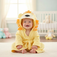 Thumbnail for CozyNest – Mykt og absorberende – Badekåpe med dyremotiv