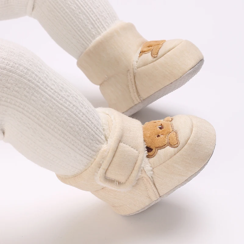 TinyBoots – Koselig og behagelig – Plysj-babysko til vinteren