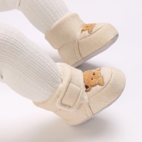 Thumbnail for TinyBoots – Koselig og behagelig – Plysj-babysko til vinteren