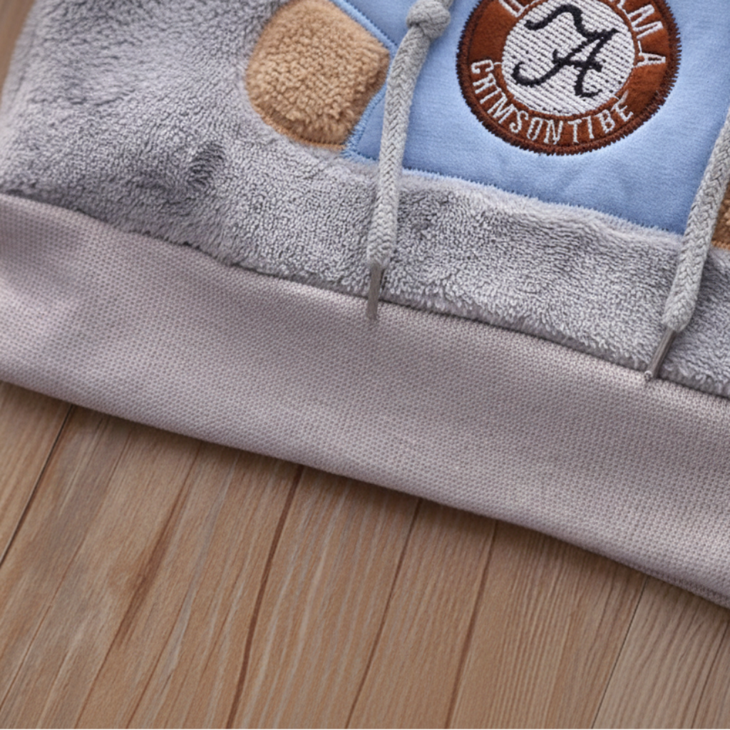 CozyBear – Varmt og mykt – Treningsdrakt for barn med bjørnemotiv