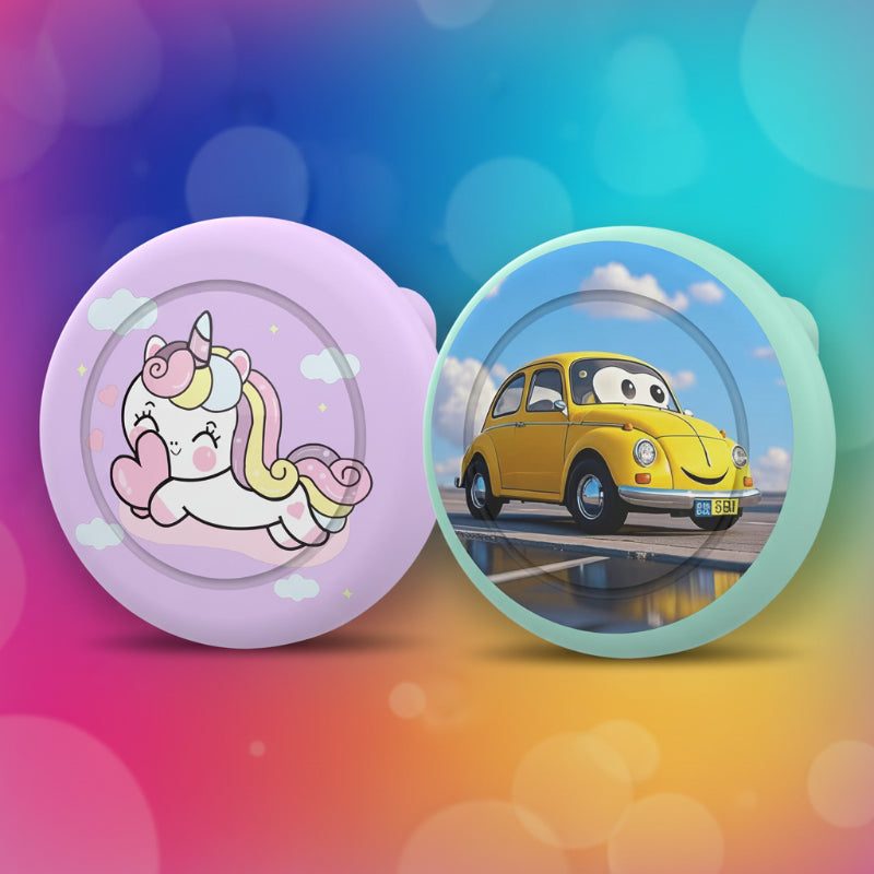 HiddenDot – Smart og sikker – Brosje AirTag-etui