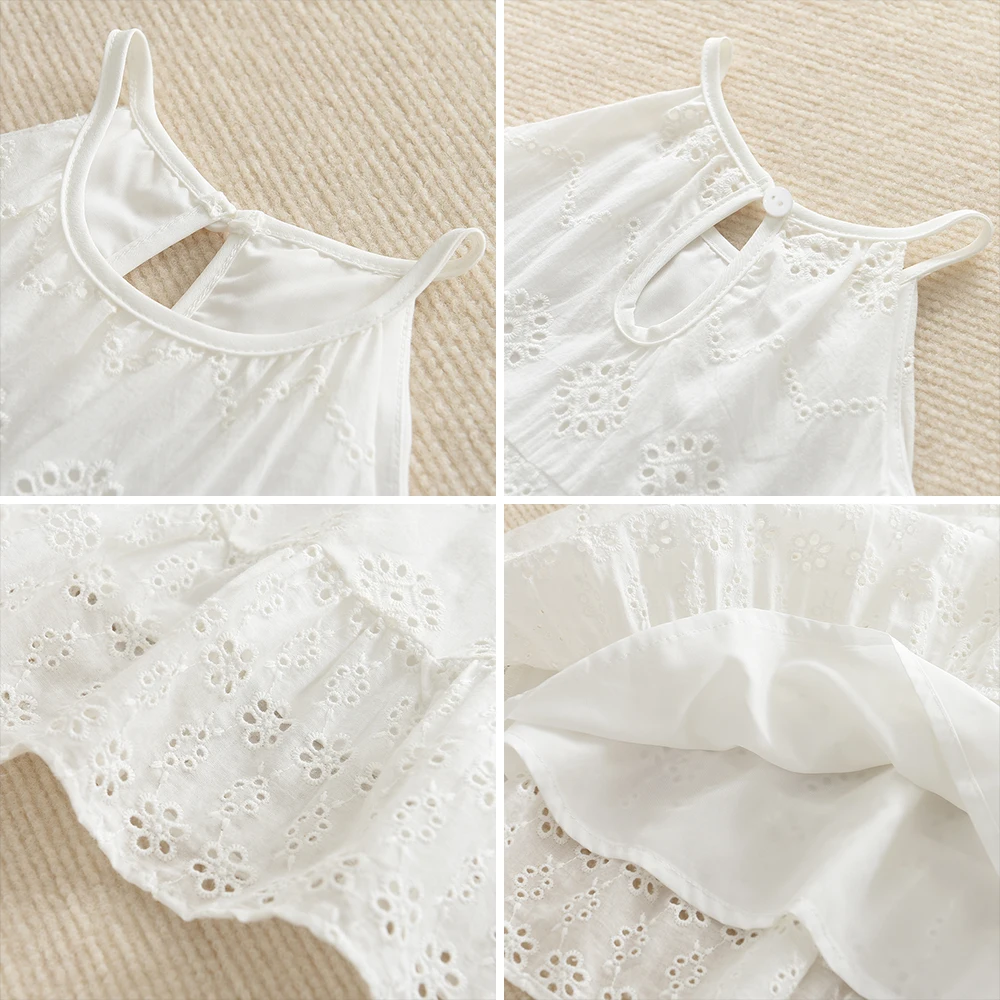 BohoBelle – Elegant og komfortabel – Kjole med broderidetaljer