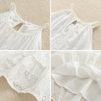 Thumbnail for BohoBelle – Elegant og komfortabel – Kjole med broderidetaljer