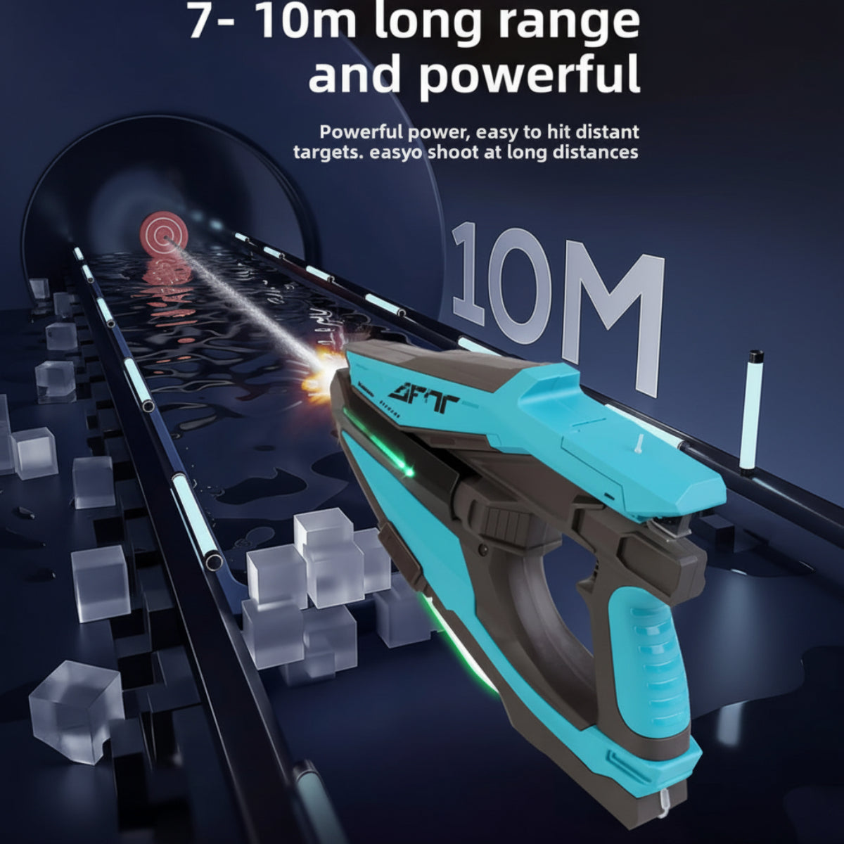 WaterStrike – Kraft og moro – Tomahawk automatisk vannpistol