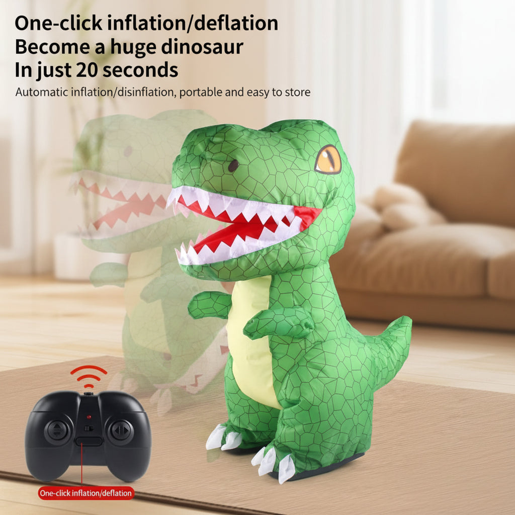 Inflatable Tyrannosaurus Rex – Aktivt & lærerikt – Oppblåsbar fjernstyrt dinosaur