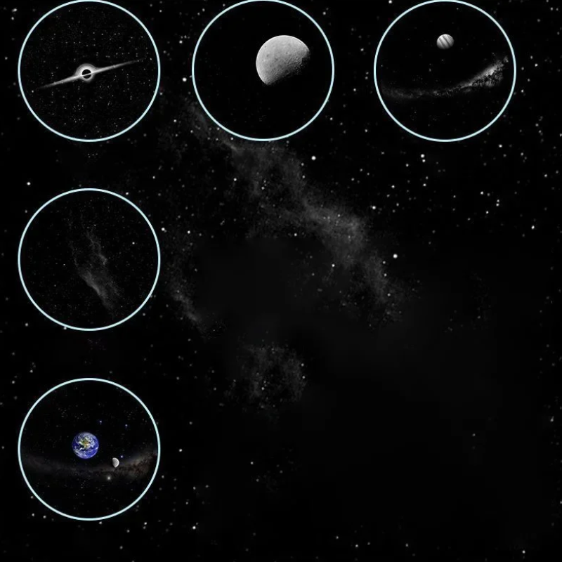 NightSky – Dimmbar og magisk på soverommet – LED Galaxy-lampe