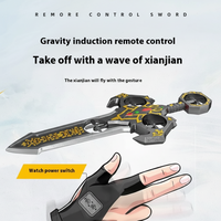Thumbnail for AirBlade – Lekent og interaktivt – fjernstyrt flygende leketøy med sverddesign