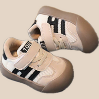 Thumbnail for StrideKids – Komfort og stil – Snørebåndssko med borrelås for barn