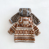 Thumbnail for LittleWarm – Koselig og stilig – Vinterjakke med Fair Isle-mønster