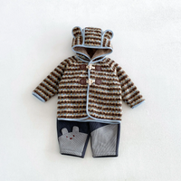 Thumbnail for LittleWarm – Koselig og stilig – Vinterjakke med Fair Isle-mønster