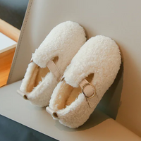 Thumbnail for WarmSteps – Komfortable og koselige – Plysj-vintersko for barn