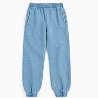 Thumbnail for TrendStyle – Trendy og komfortable – Joggebukser for barn i denimstil