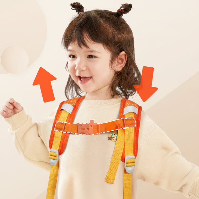 KidPack – Lett og komfortabel – Lett skolesekk med vannflaskeholder