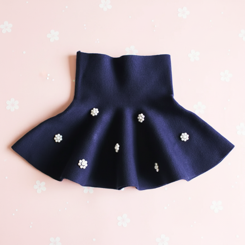 Girls Knitted Skirt – Komfort og stil – Barne skjørt