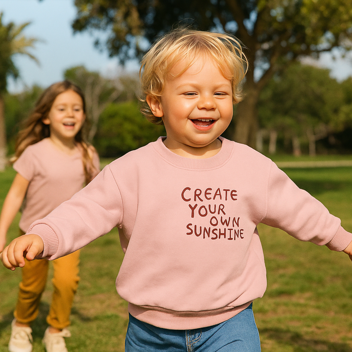 Mini Fashion - "Skap ditt eget solskinn" - Genser