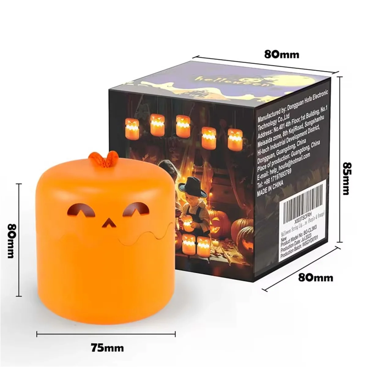 SpookyLight – Festlig og unik – Halloween-gresskarlampe