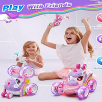 Thumbnail for GlowRide – Fargerik og aktiv – Enhjørning RC-bil