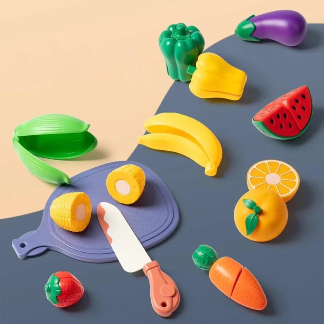 Fruitigo – Lære og leke – Montessori fruktskjæresett