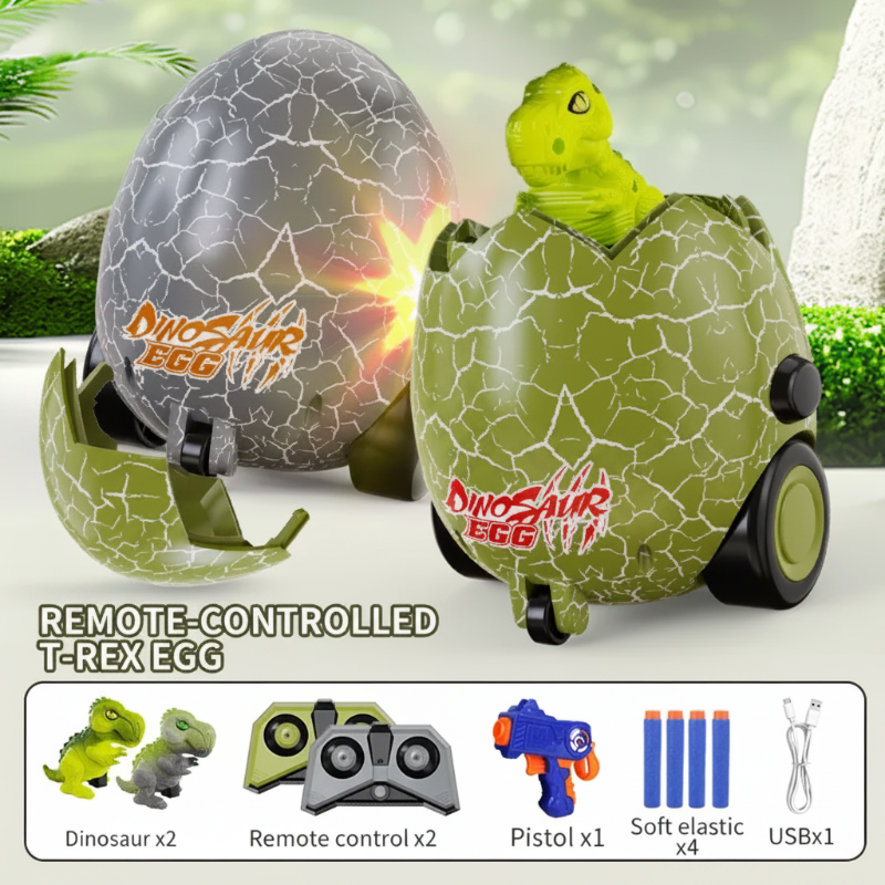 RoarPlay – Spennende og interaktivt – RC-dinosauregg