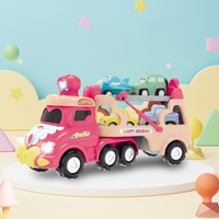 Thumbnail for DinoDrive – Kreativt og spennende – 5-i-1 lastebil-lekesett