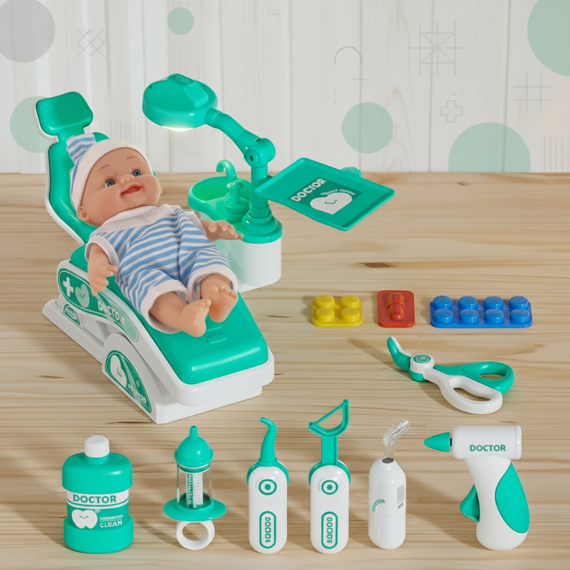 MedJoy – Lærerikt og interaktivt – Legesett med lege og tannlege