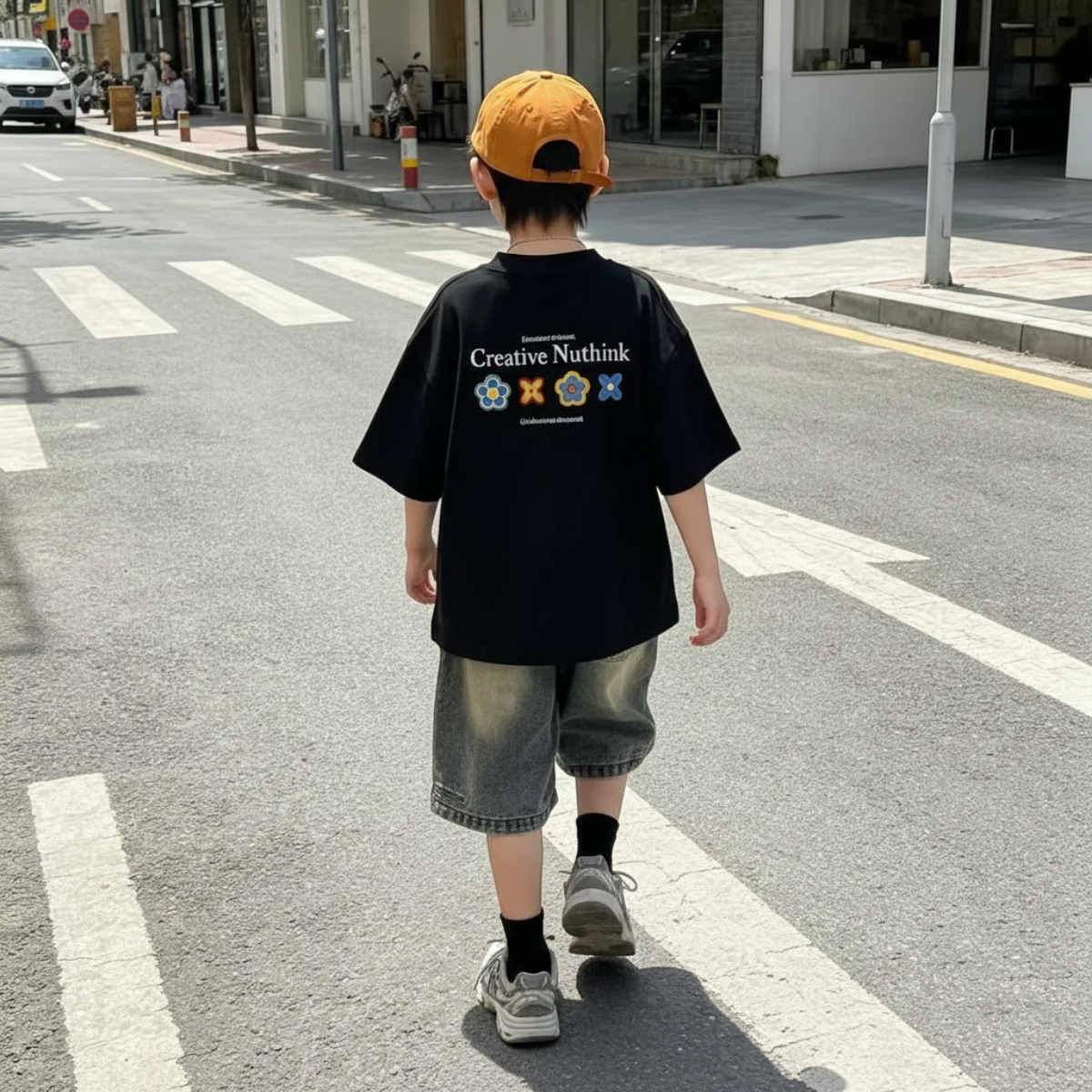 MiniStyle – Kvalitet og stil – «Creative Nuthink»-T-skjorte