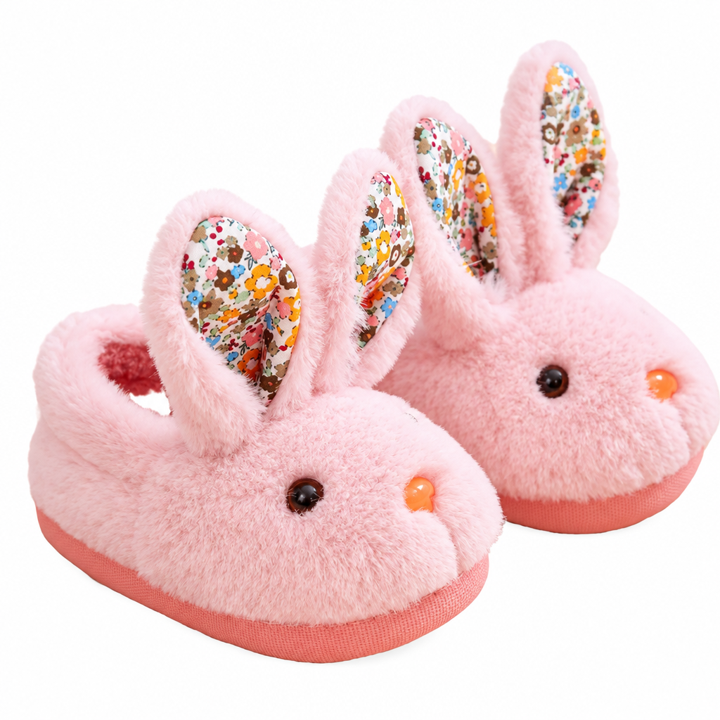 BunnyToes – Myke og varme – Plysj-kaninsko