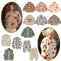 Thumbnail for WarmHug – Komfortabel og trendy – fleecejakke for barn med lekne mønstre