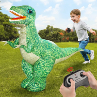 Thumbnail for MegaDino – Eventyrlig og interaktiv – Oppblåsbar RC-dinosaur