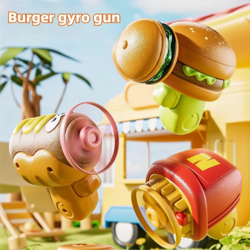 Flying Disk Toy – Kreativt og aktivt – Gyro Gun