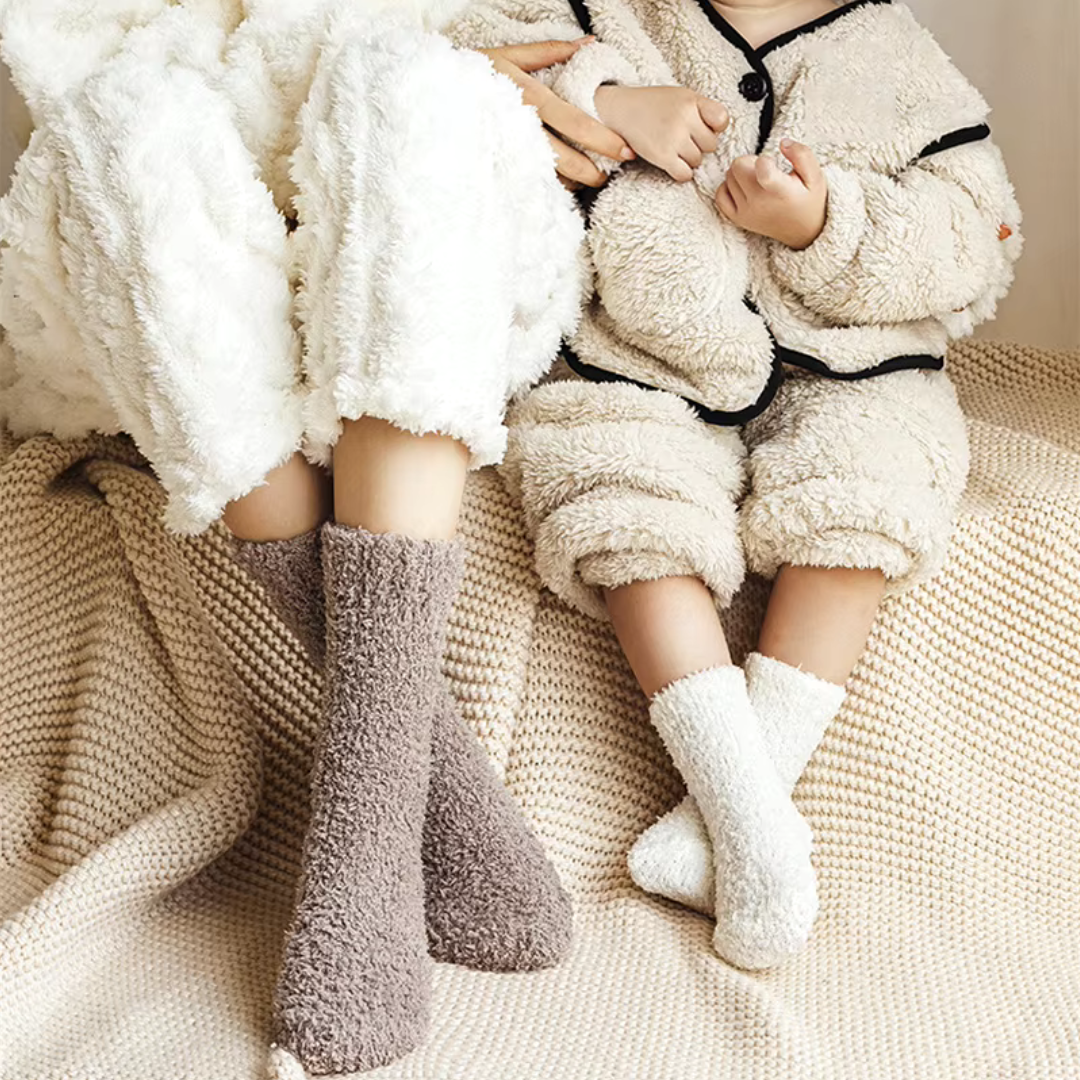 CozySteps – Ekstra varme og myke – varme barnesokker i fleece